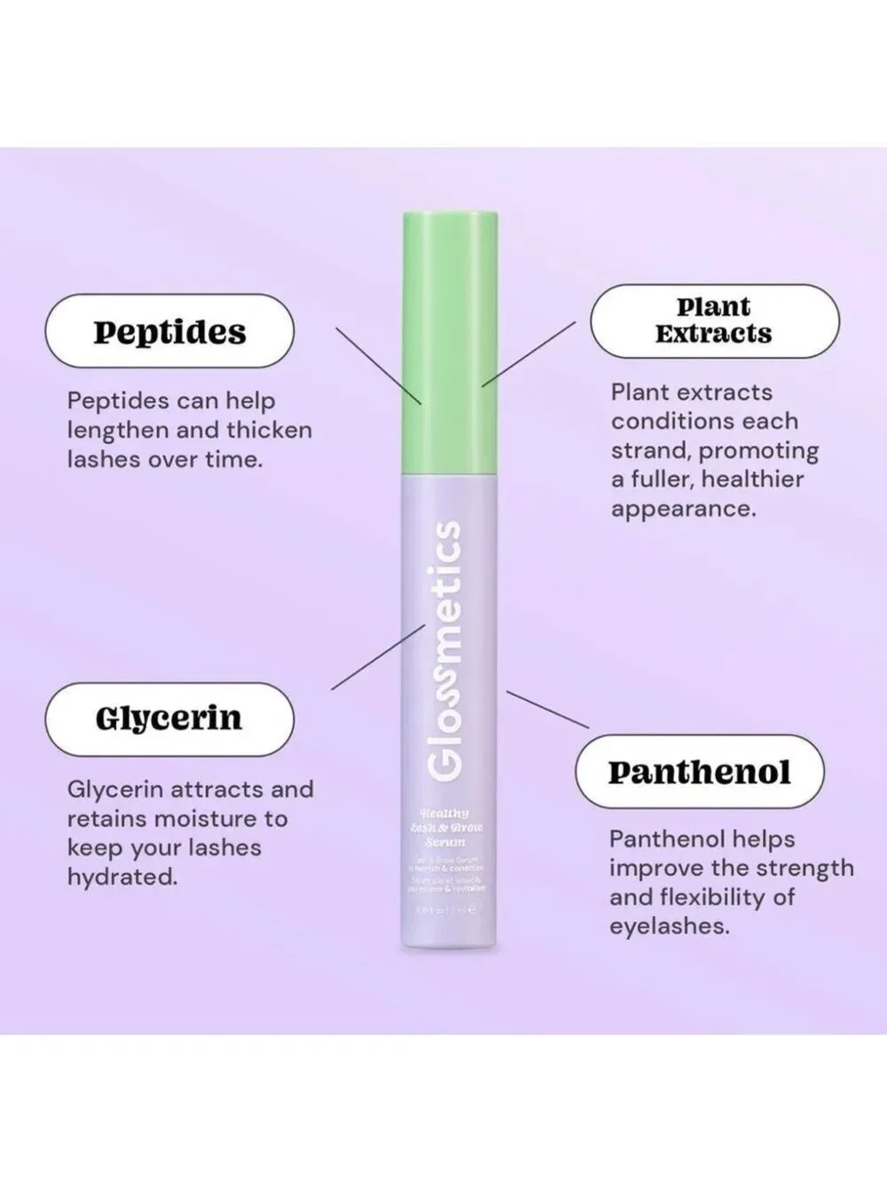 Glossmetics Healthy Lash & Brow Serum NIB